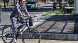 Gowes ke Kantor, Cara Fraksi PDIP DPRD Sumenep Hemat Energi dan Jaga Lingkungan