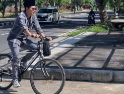 Gowes ke Kantor, Cara Fraksi PDIP DPRD Sumenep Hemat Energi dan Jaga Lingkungan