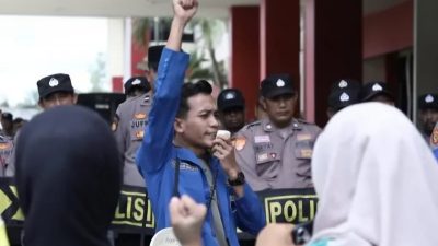 Soroti Tata Kelola Tembakau, Mahasiswa Demo Pemkab Sumenep